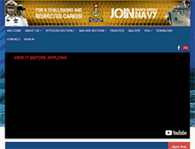 Tablet Screenshot of joinnavy.mil.bd